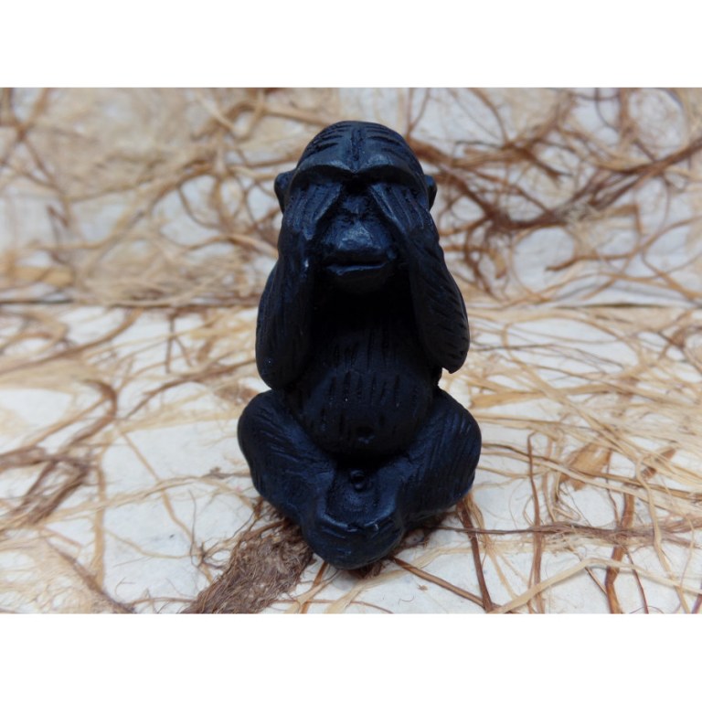 Set les 3 singes de la sagesse 