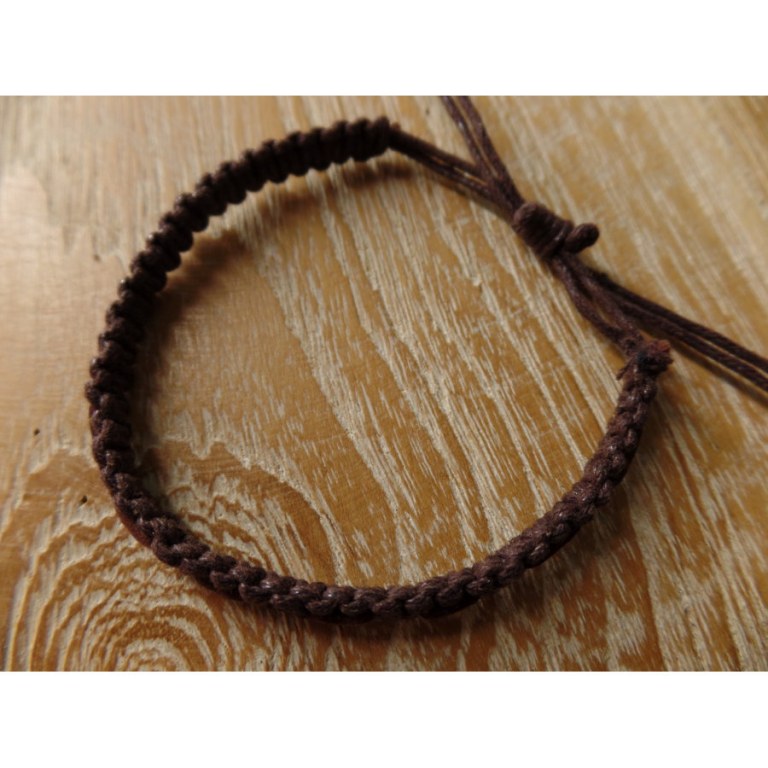 Bracelet macra Endang marron