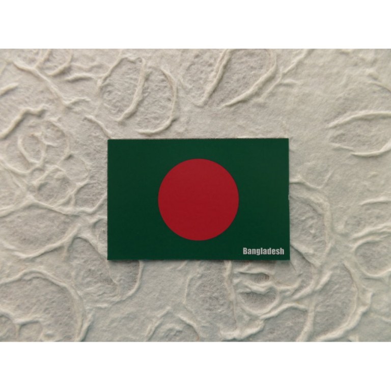 Aimant drapeau du Bangladesh