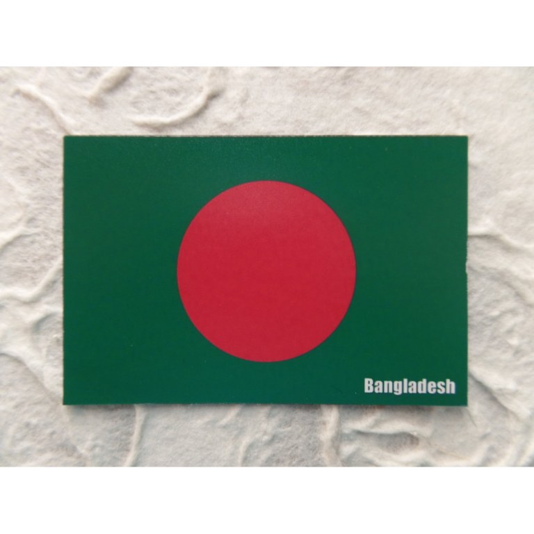 Aimant drapeau du Bangladesh