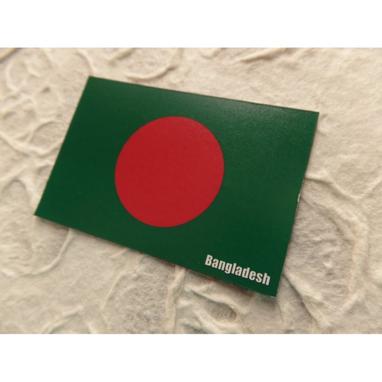 Aimant drapeau du Bangladesh