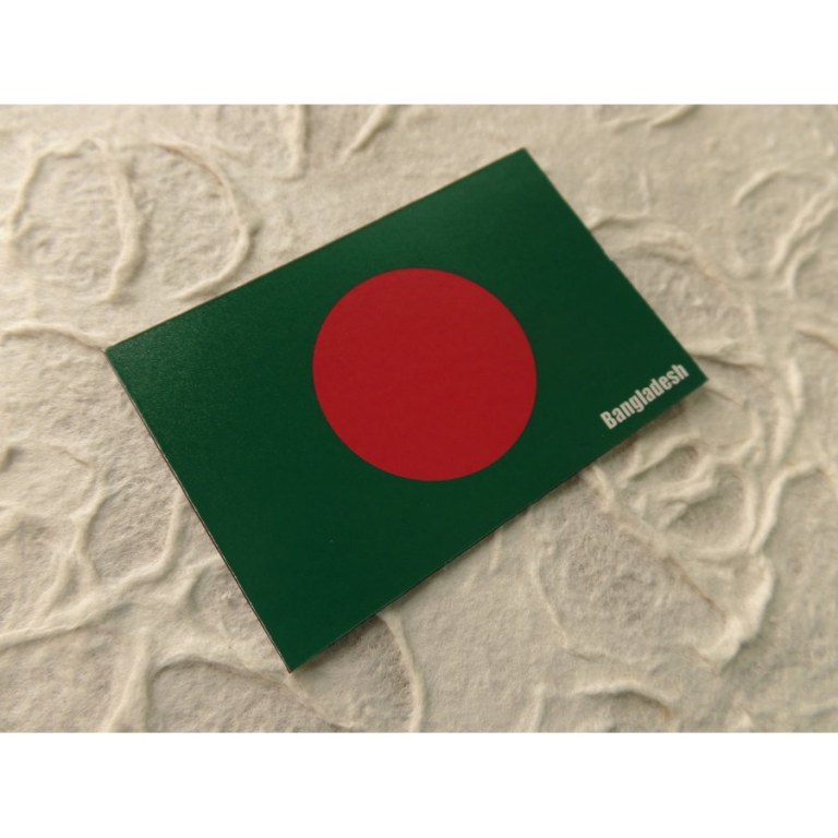 Aimant drapeau du Bangladesh