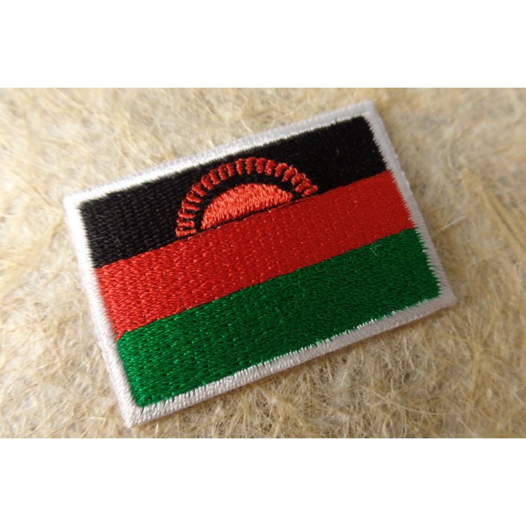 Ecusson drapeau Malawi