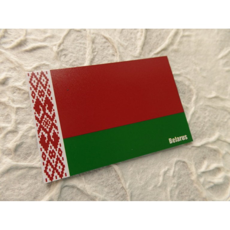 Aimant drapeau Biélorussie