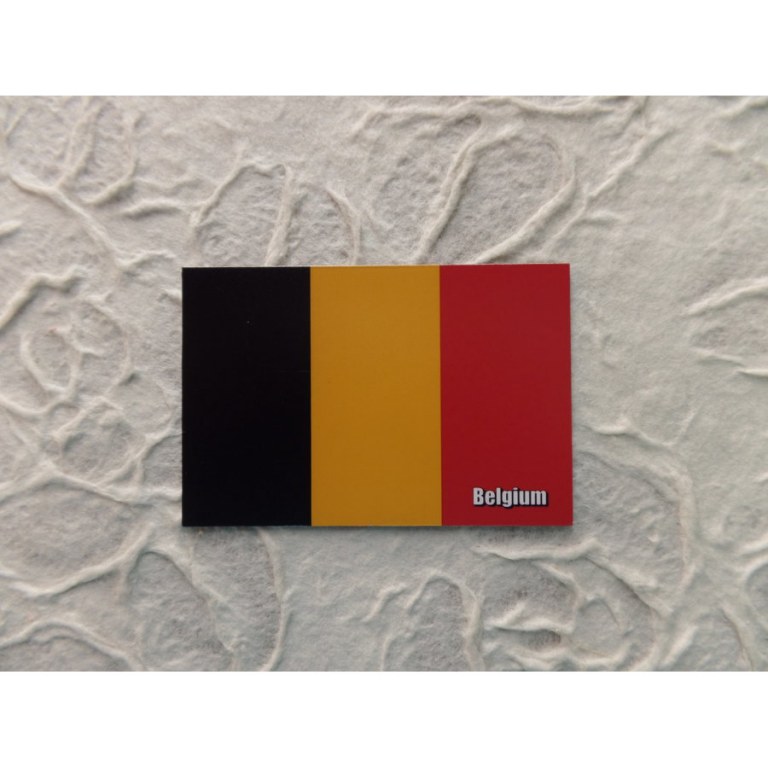 Aimant drapeau Belgique