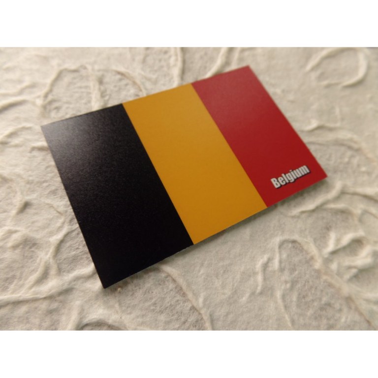 Aimant drapeau Belgique