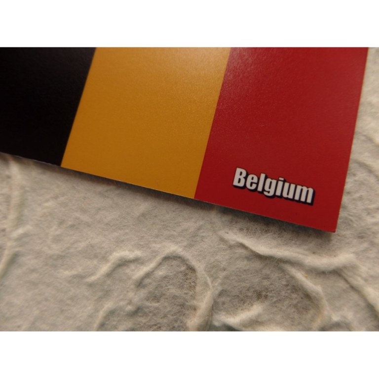 Aimant drapeau Belgique