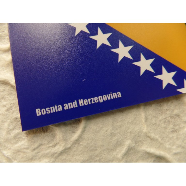 Aimant drapeau Bosnie Herzégovine