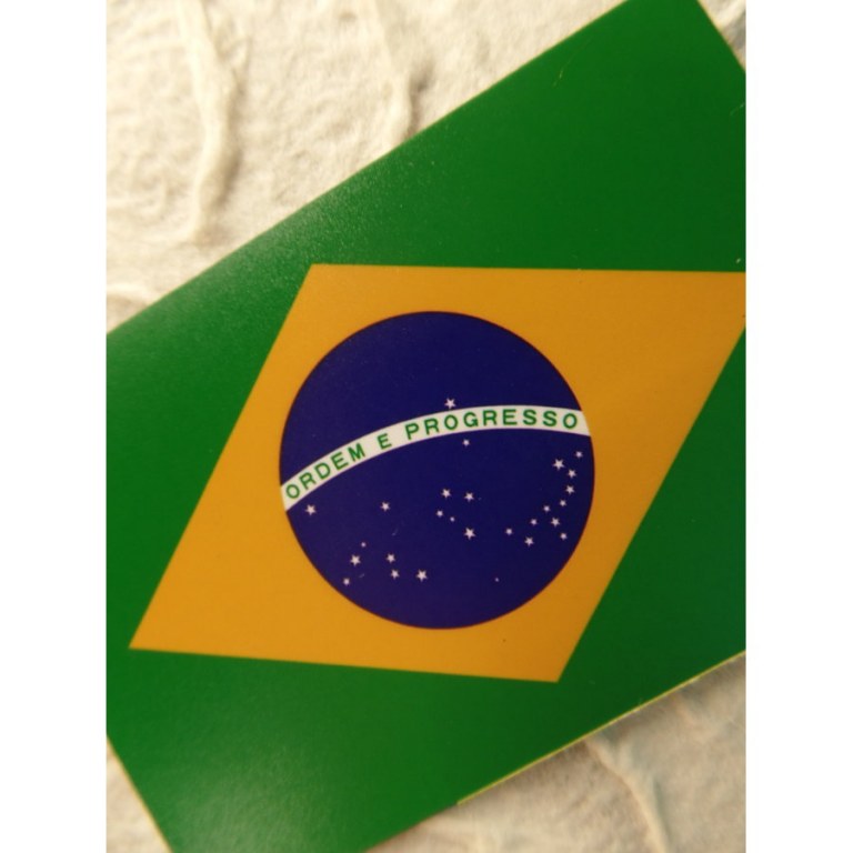 Magnet drapeau Brésil