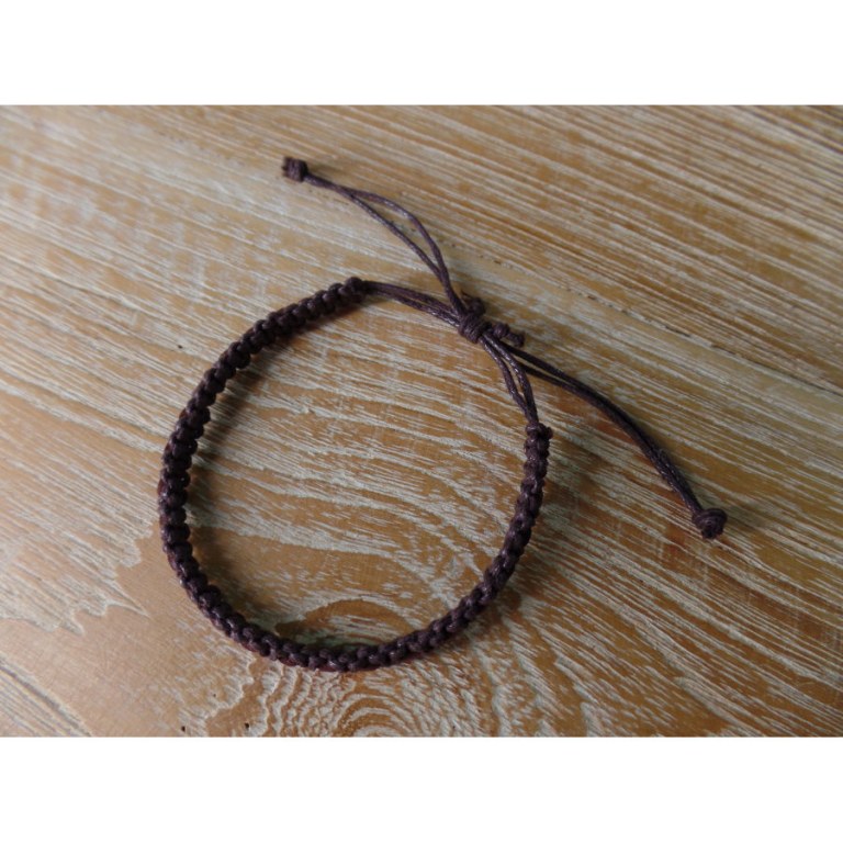 Bracelet macra Endang marron