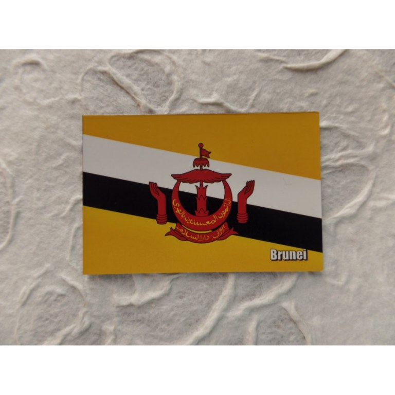 Aimant drapeau du Bruneï