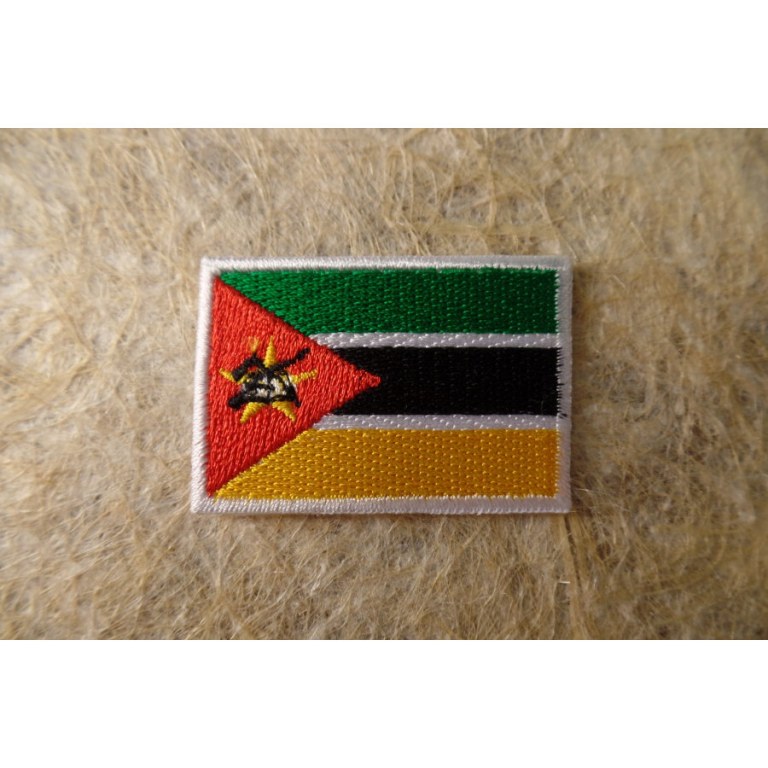 Ecusson drapeau Mozambique