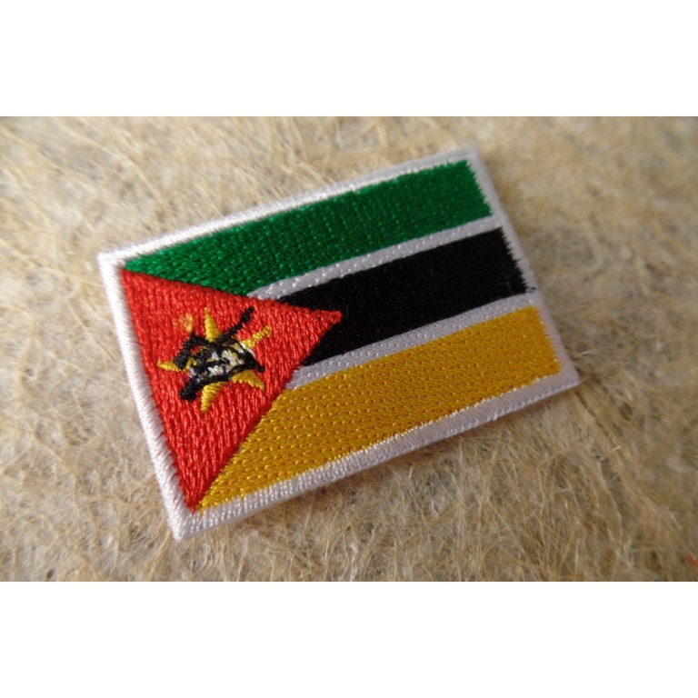 Ecusson drapeau Mozambique