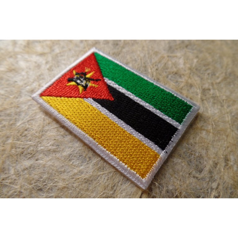 Ecusson drapeau Mozambique