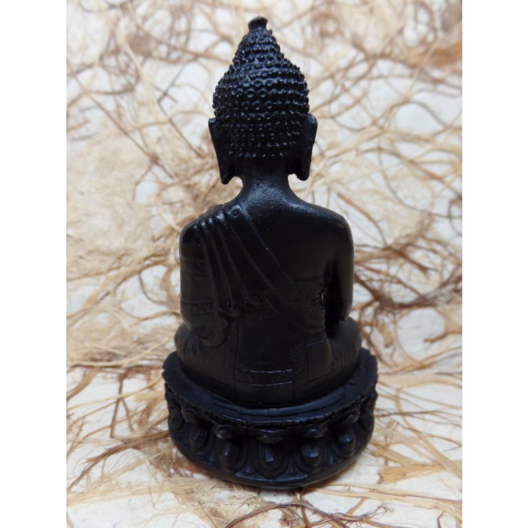 Bouddha Bhaishavaguru résine noire