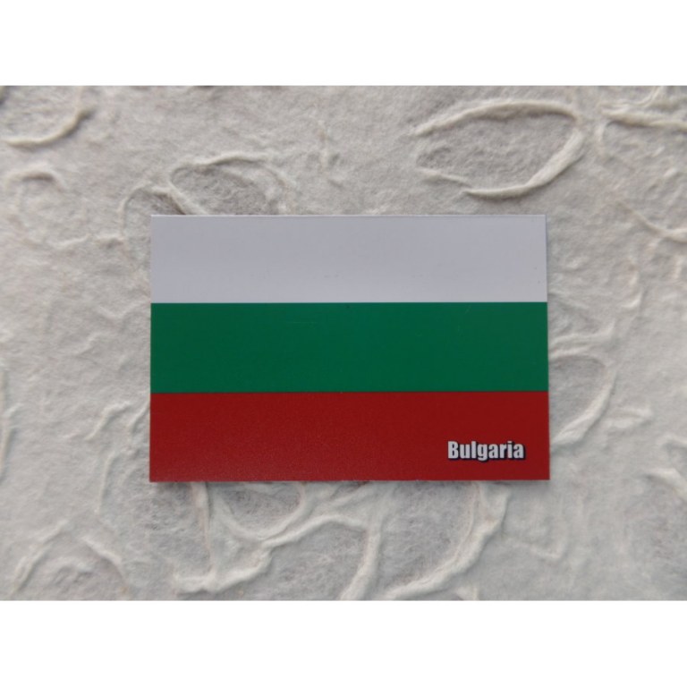 Aimant drapeau Bulgarie