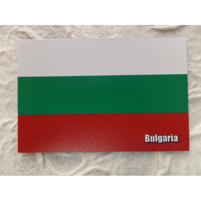 Aimant drapeau Bulgarie