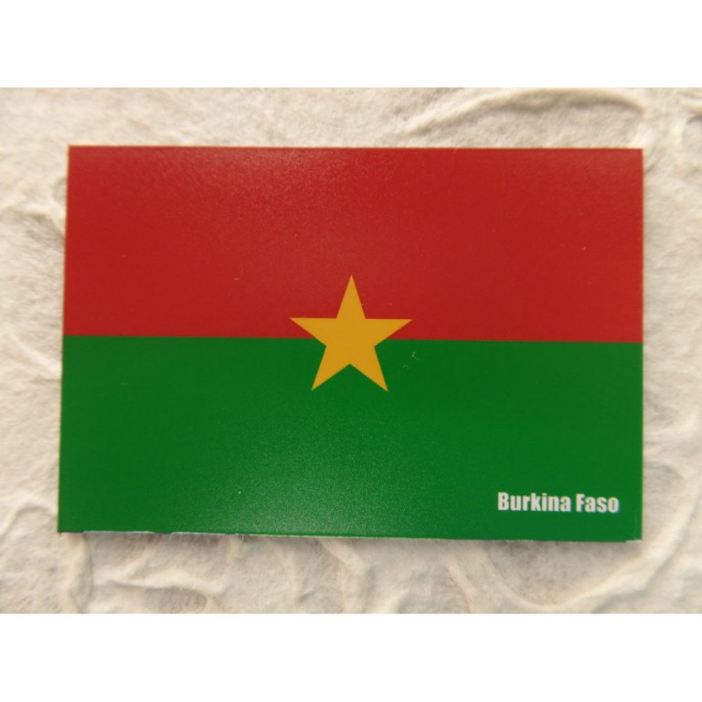 Aimant drapeau Burkina Faso