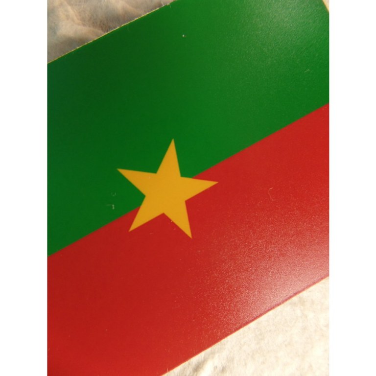 Aimant drapeau Burkina Faso