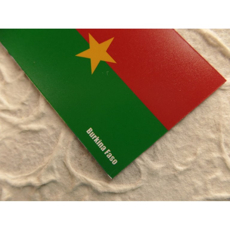 Aimant drapeau Burkina Faso