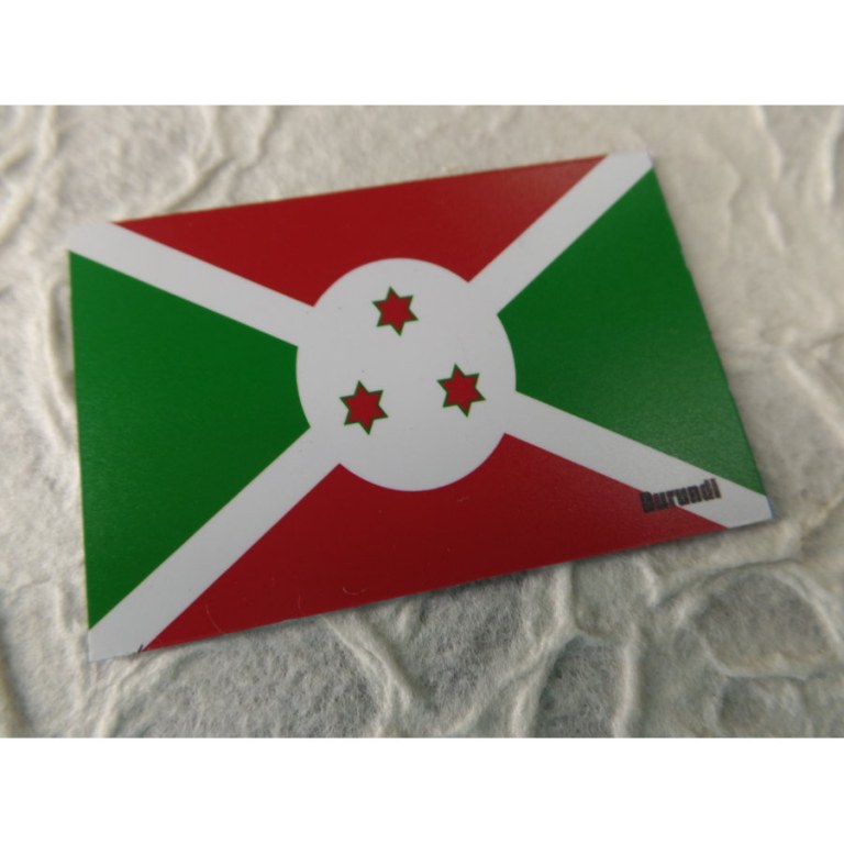 Aimant drapeau Burundi