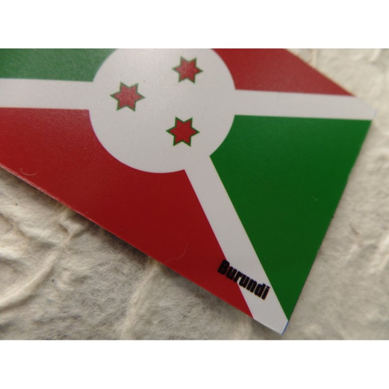 Aimant drapeau Burundi