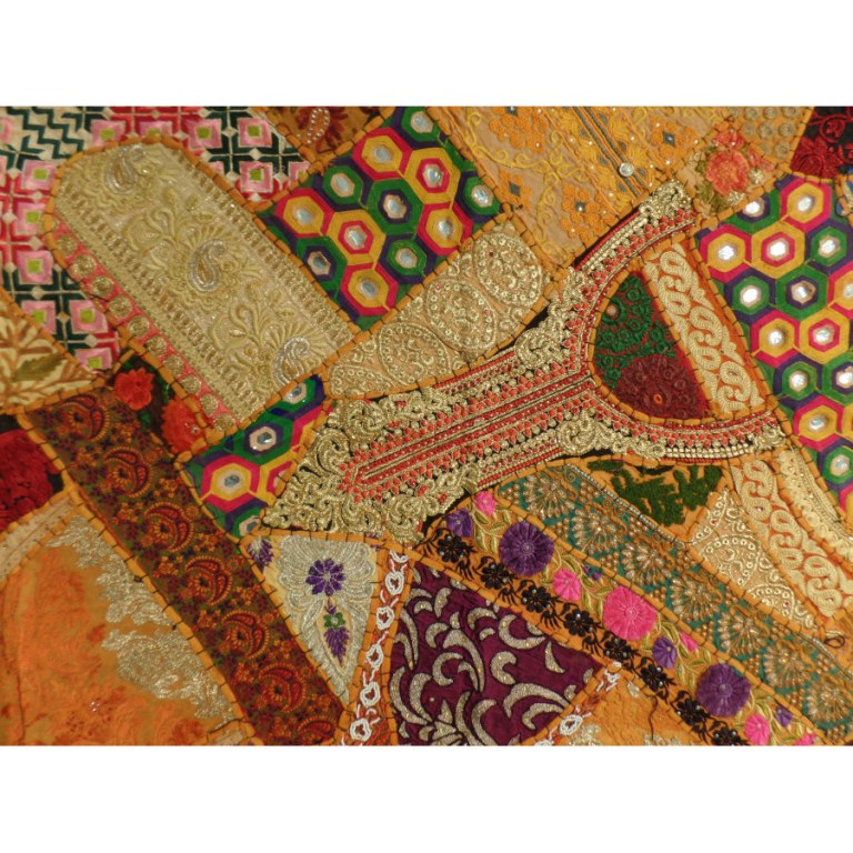 Tenture Agra abricot