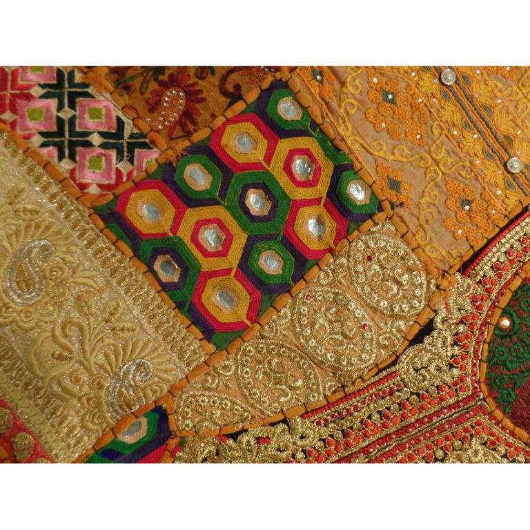 Tenture Agra abricot