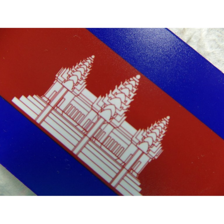 Aimant drapeau Cambodge