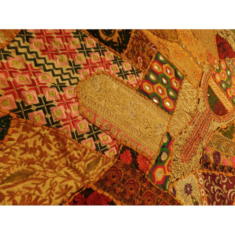 Tenture Agra abricot
