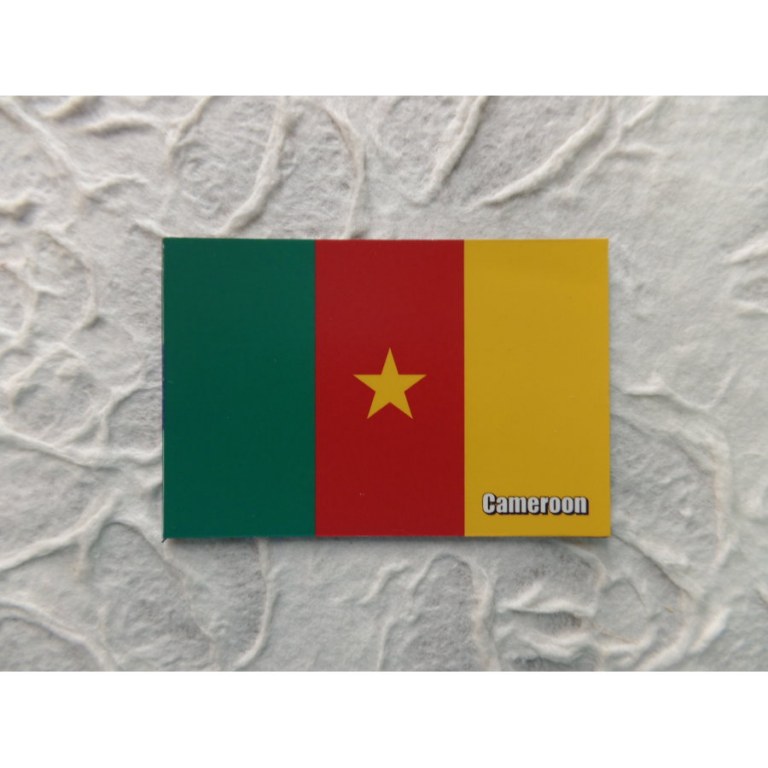 Aimant drapeau Cameroun