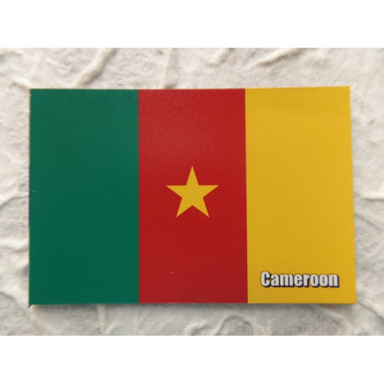 Aimant drapeau Cameroun