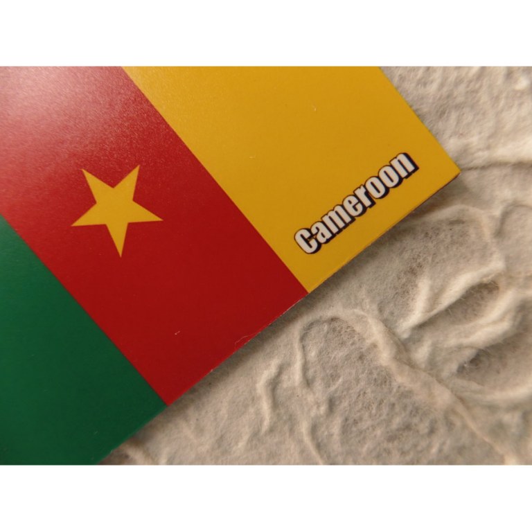 Aimant drapeau Cameroun