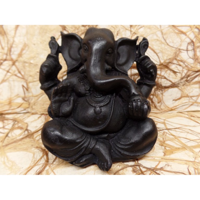 Ganesh résine noire