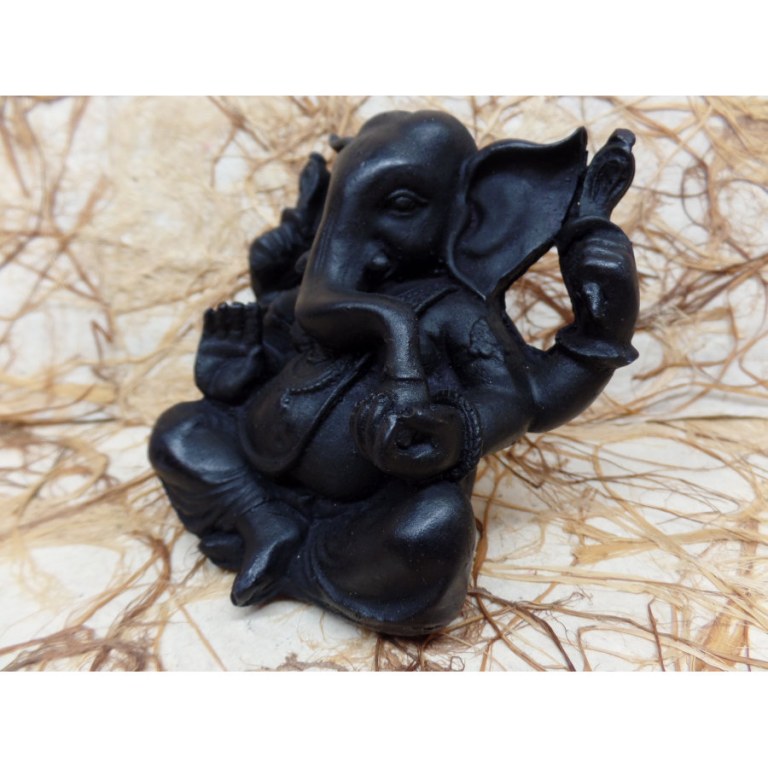 Ganesh résine noire