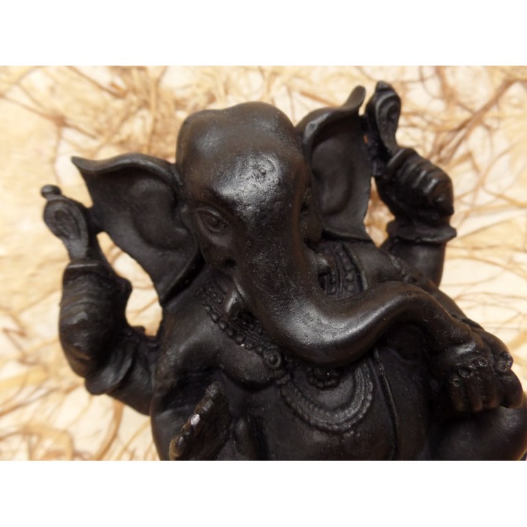 Ganesh résine noire