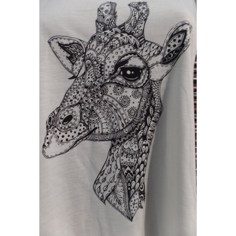 Débardeur la girafe patchwork