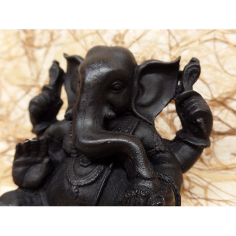 Ganesh résine noire