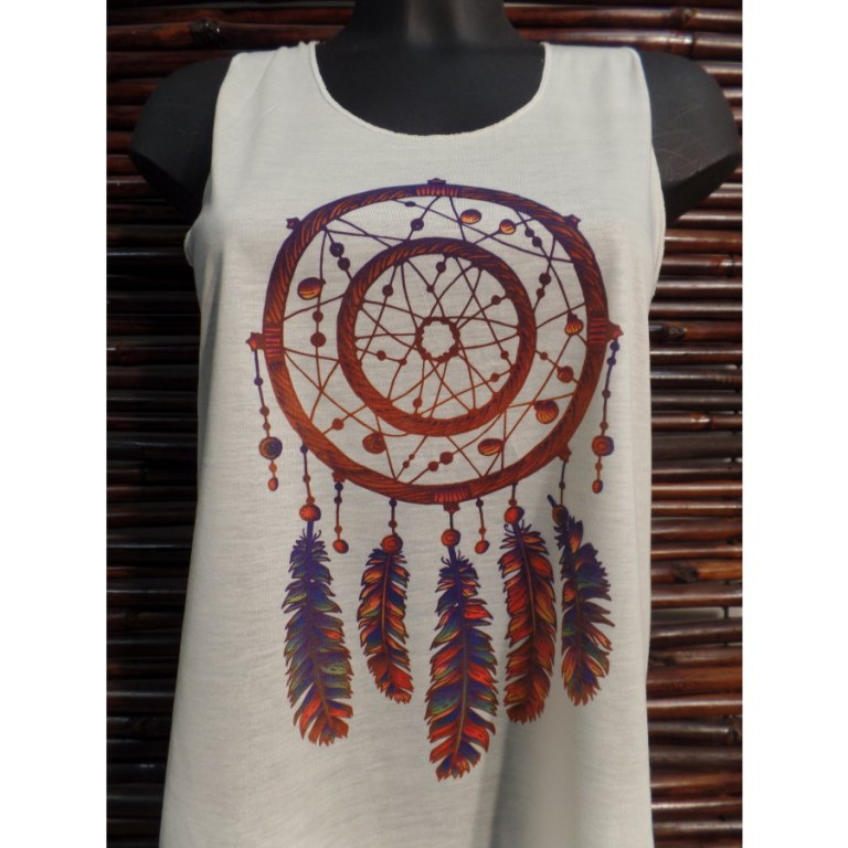 Débardeur dreamcatcher marron