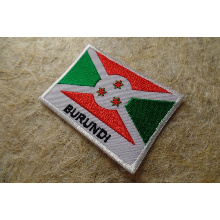 Ecusson drapeau Burundi