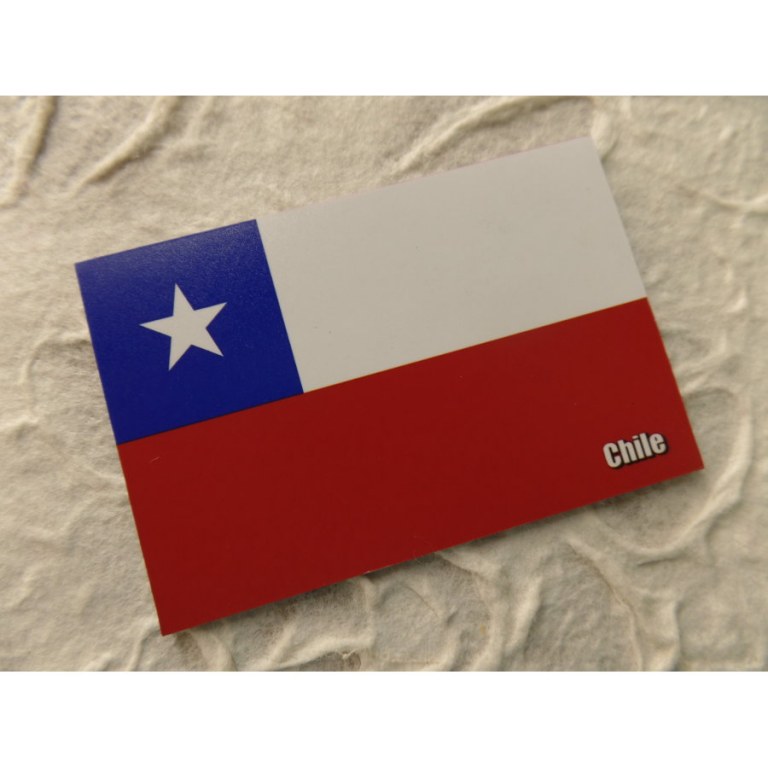 Aimant drapeau Chili