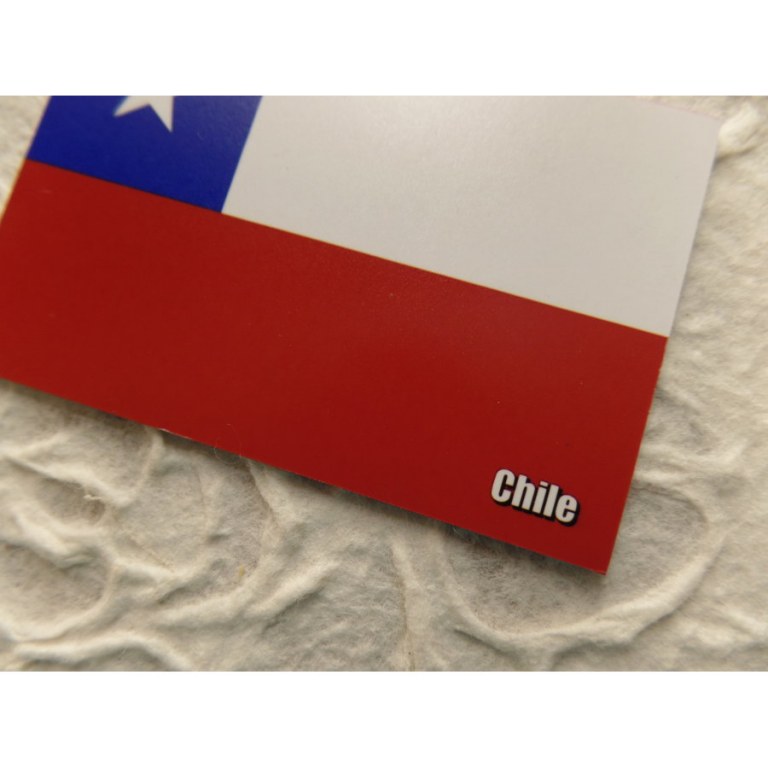 Aimant drapeau Chili