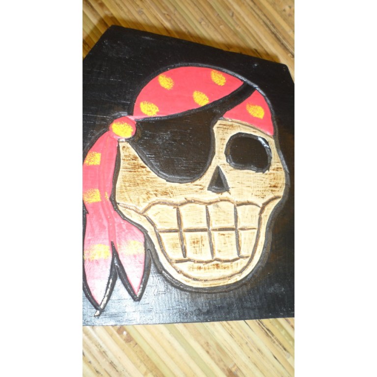 Boîte hexagonale pirate 