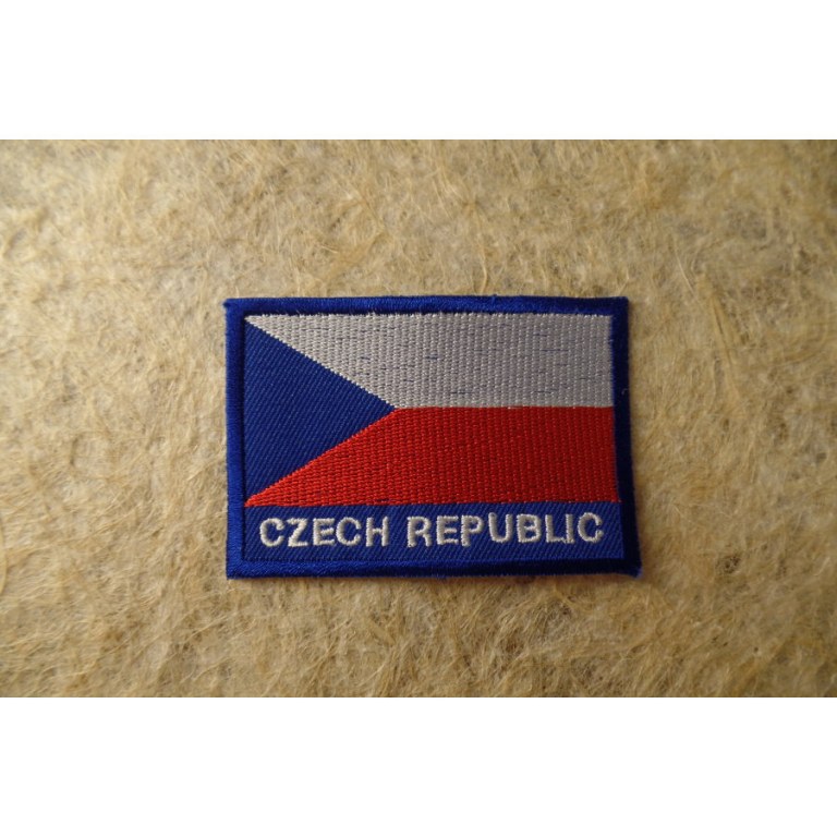 Ecusson drapeau République Tchèque