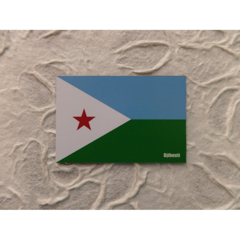 Aimant drapeau Djibouti