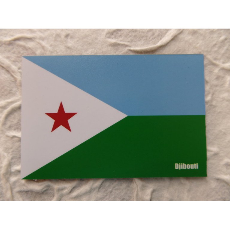 Aimant drapeau Djibouti