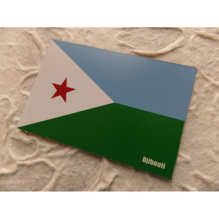 Aimant drapeau Djibouti