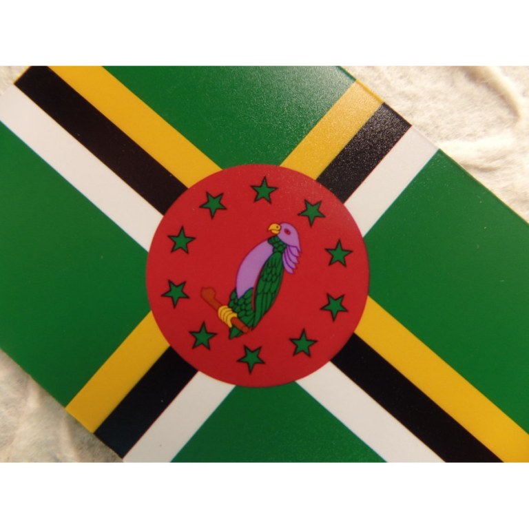 Aimant drapeau Dominique