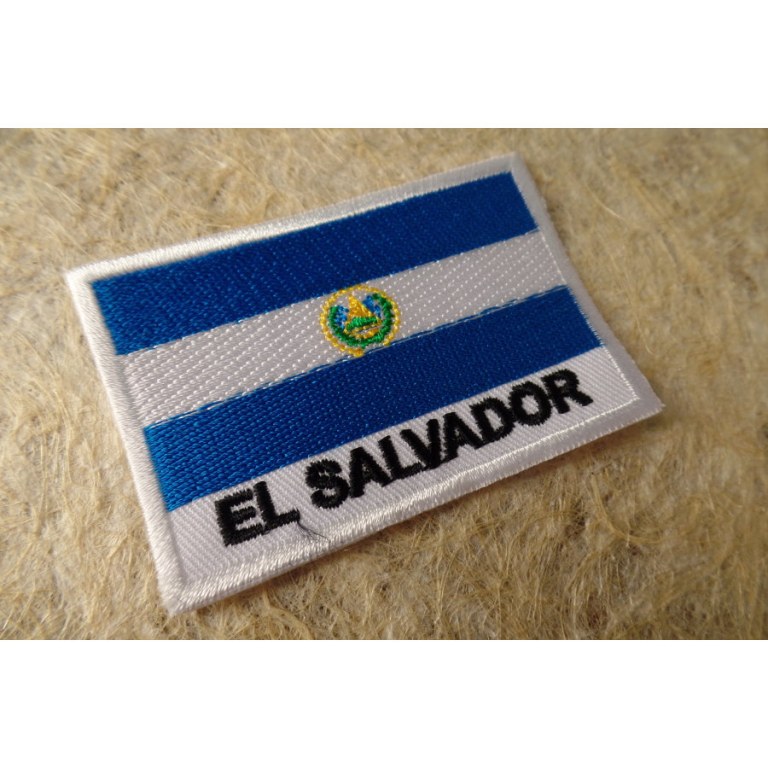 Ecusson drapeau Salvador