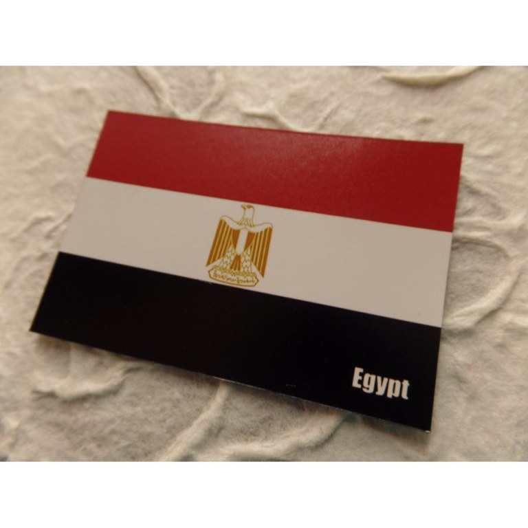 Aimant drapeau Egypte